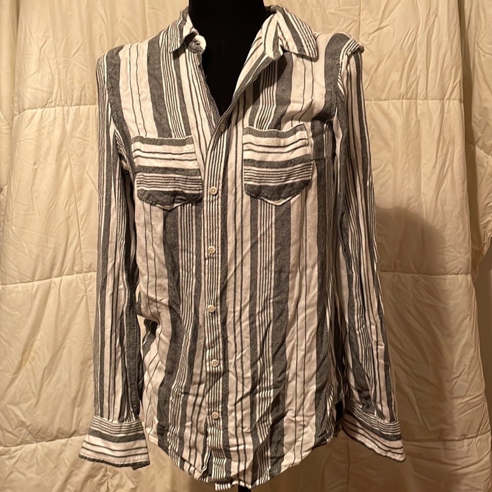 Black and white flannel